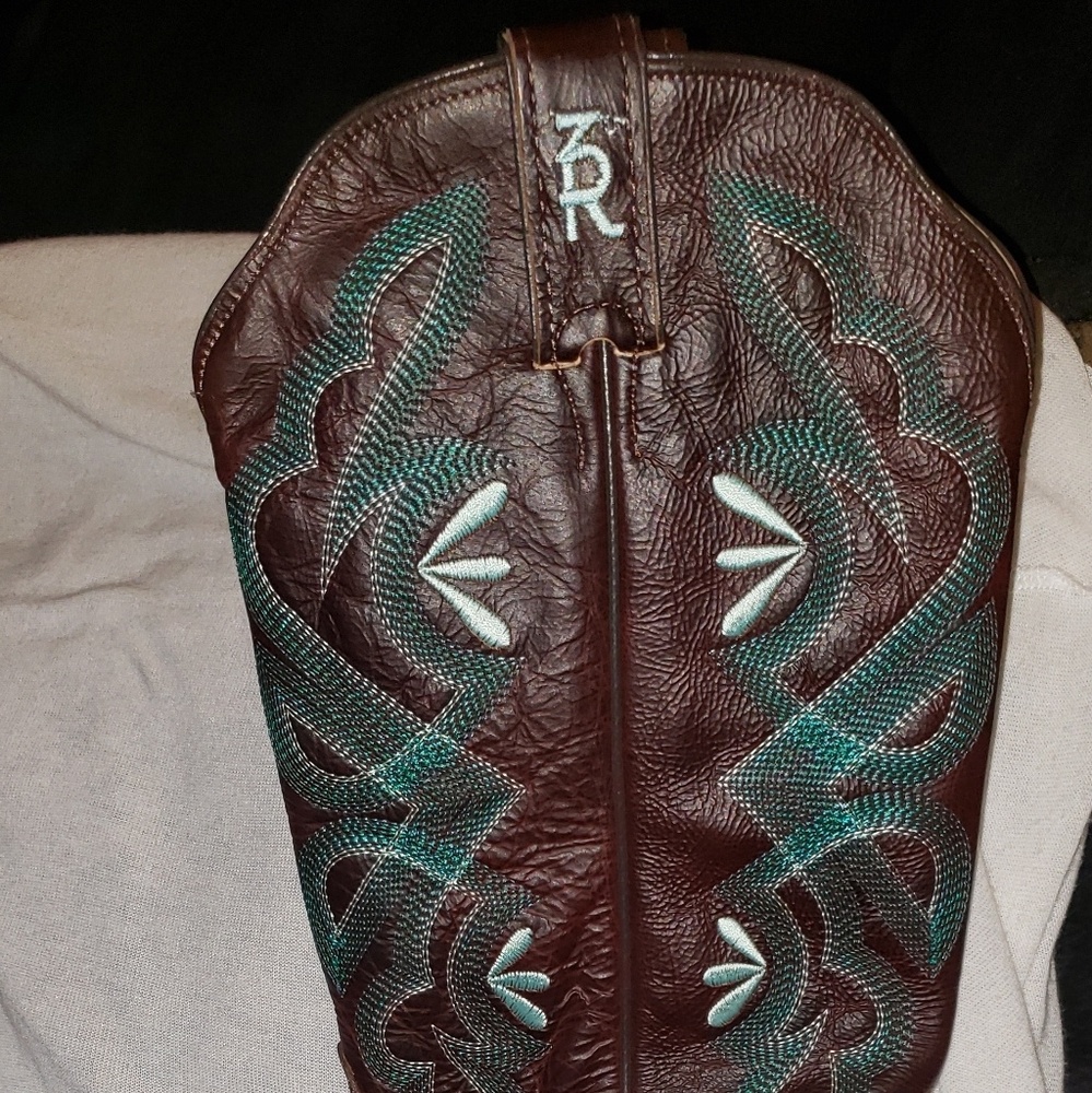 Tony lama western boots.